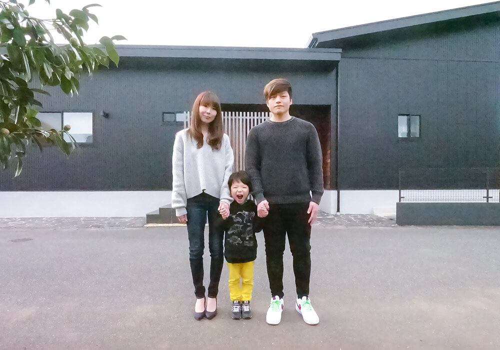 庭を愛でる平家の家