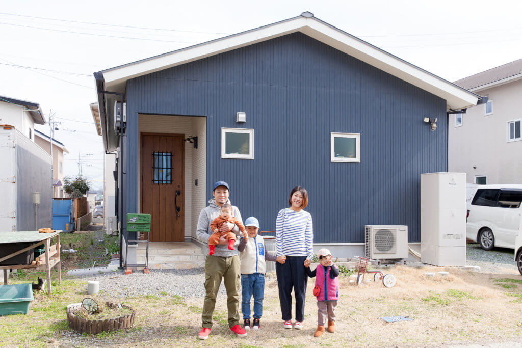 家族の個性が見える平屋