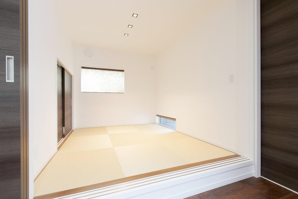 のんびりくつろげる家