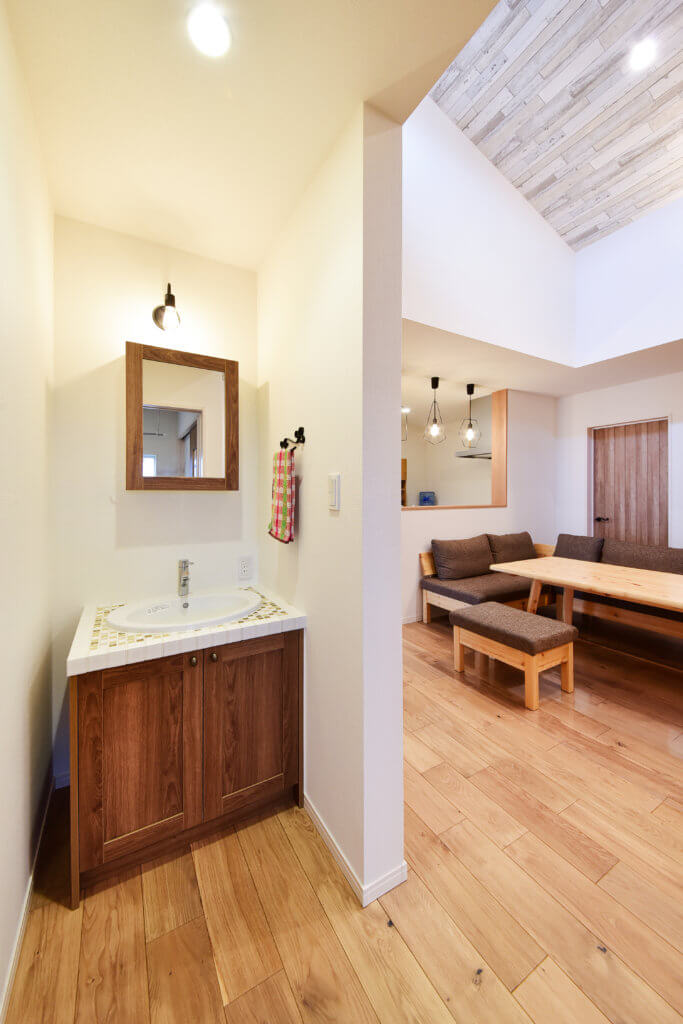 広々とした明るい平屋